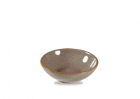 Churchill Stonecast Peppercorn Grey Shallow Bowl